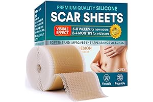 Silicon Patches for Scars: Invisible Scar Solution for Surgical, C-Section, and Keloid Scars