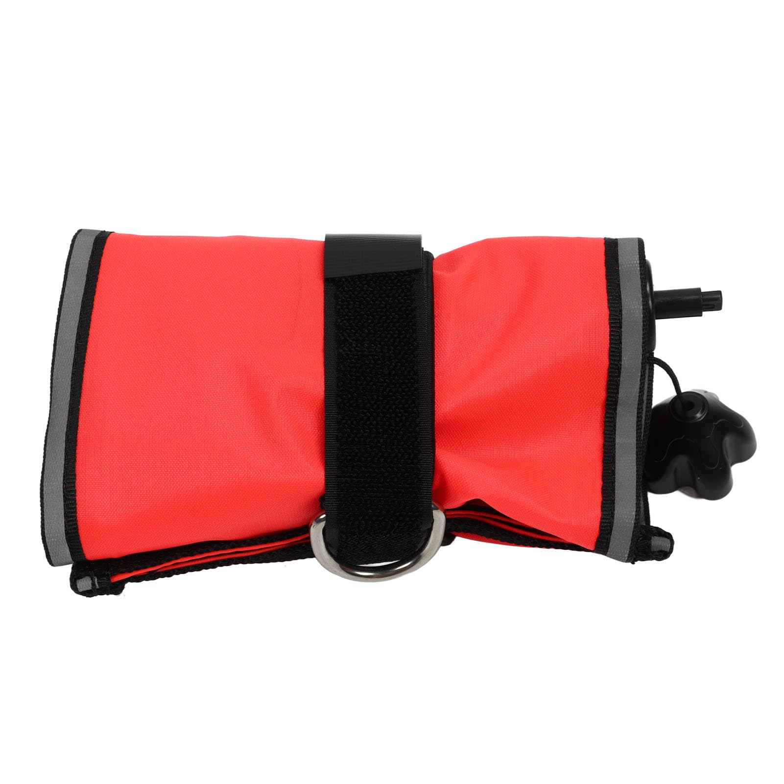 Generic Tubo di segnalazione subacquea gonfiabile a boa con marcatura superficiale ad alta visibilità per immersioni e snorkeling sicure 150 x 36,5 cm nylon