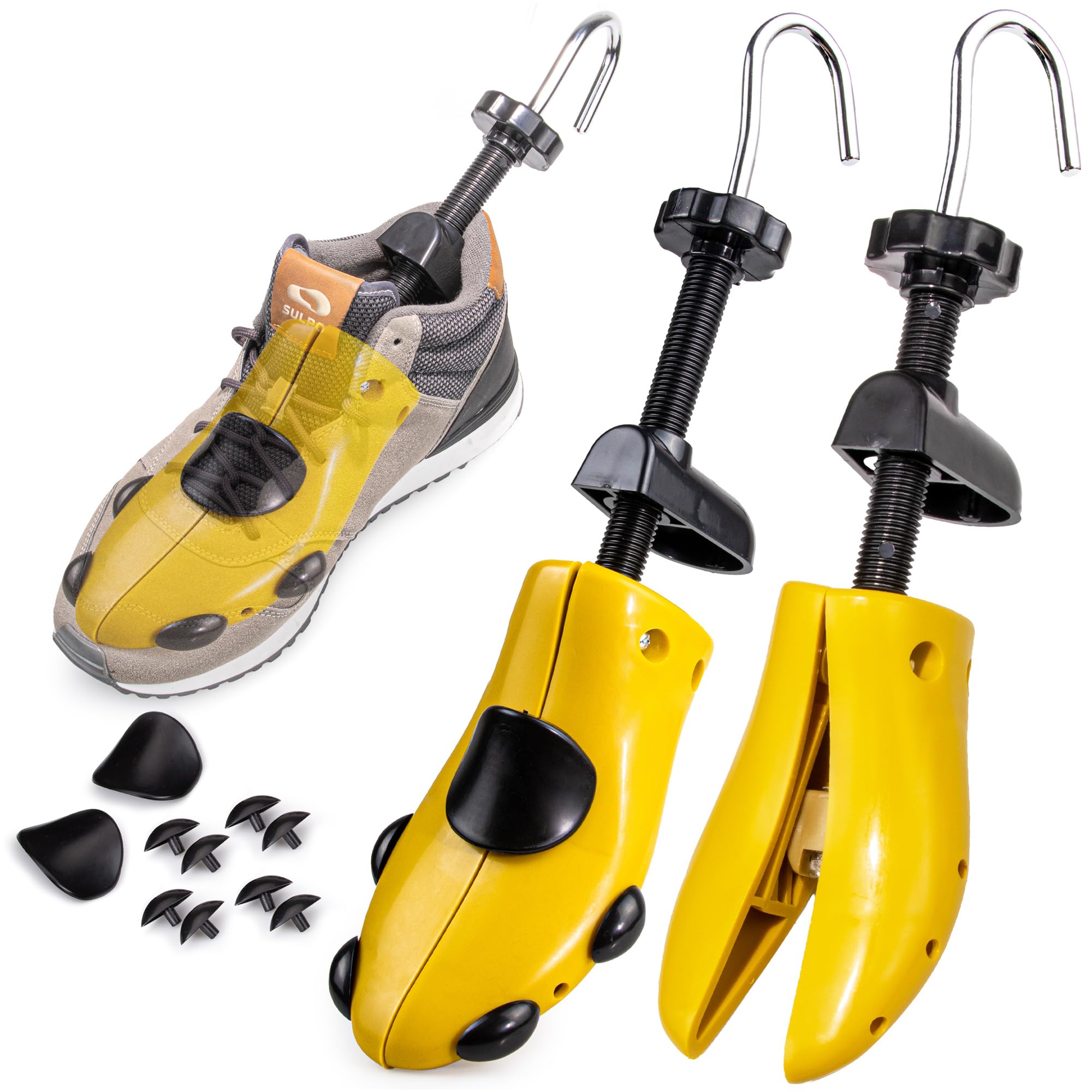 TULMERO 1 Paar Schuhspanner 4-Wege Dehnung: Schuh Stretcher, Hallux Schuhdehner, Schuhe Weiter machen Größe 36-46