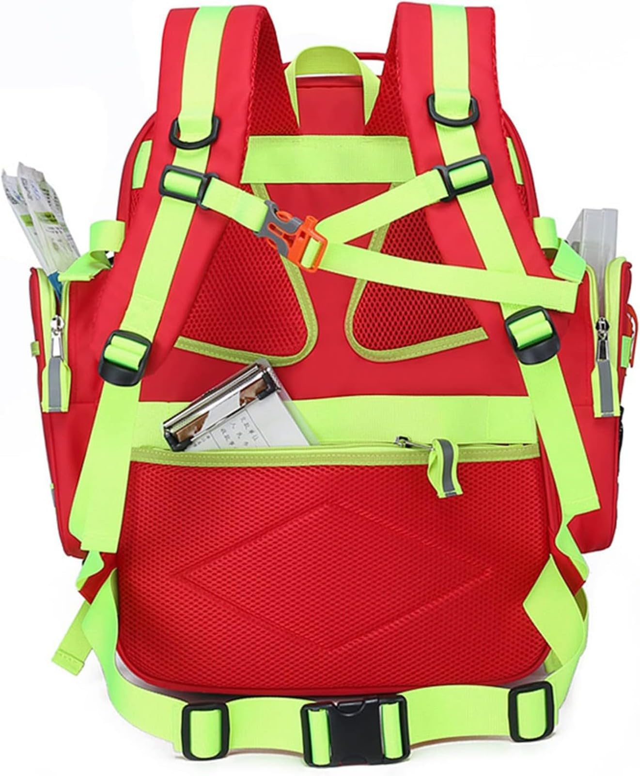 Bolsa De Emergencia para Traumatismos, Bolsa Médica, Mochila De Primeros Auxilios, Kit Emergencia para Exteriores para Escalada Senderismo Acampar Botiquin De Primeros Auxilios