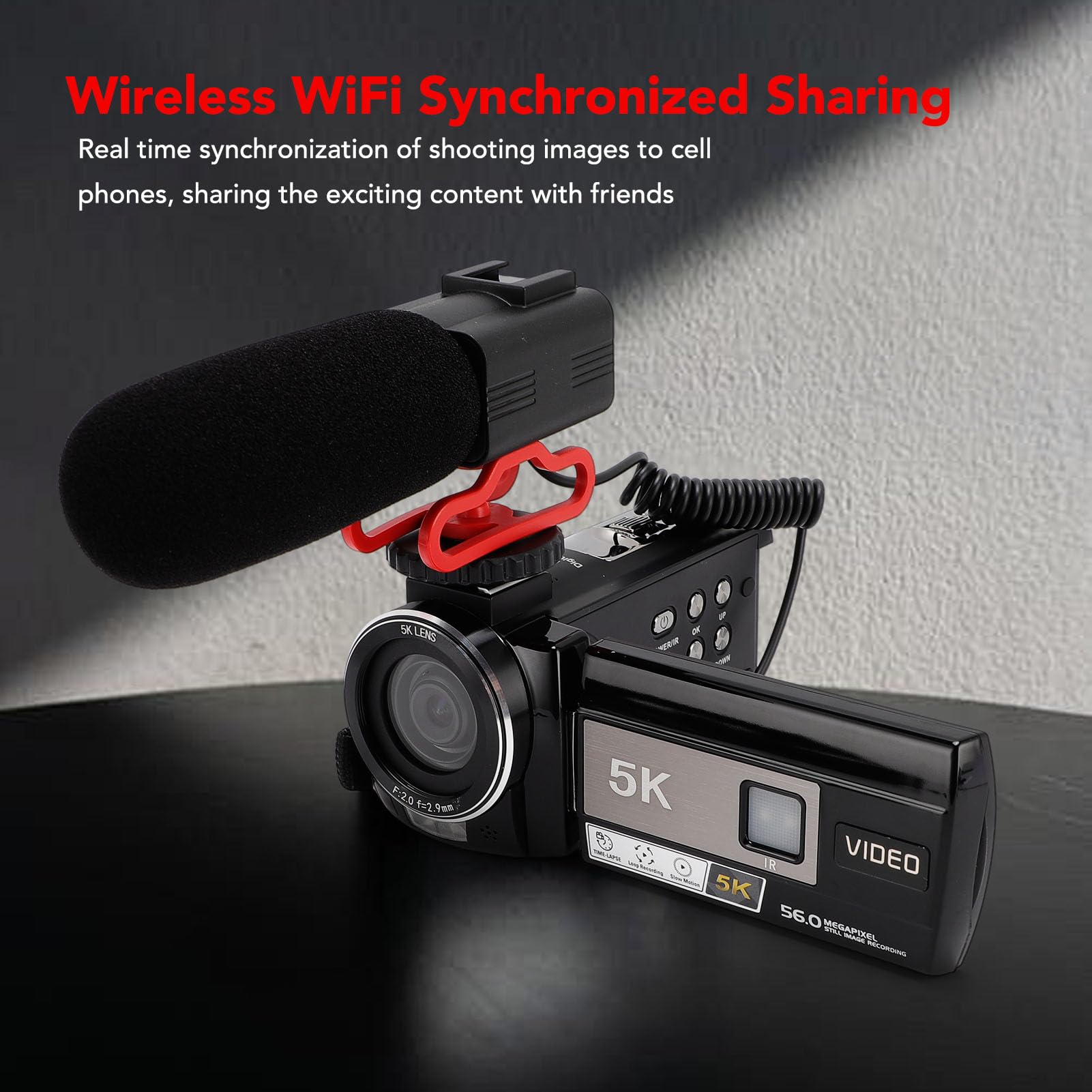 ビデオカメラ　5K Shenzhen Sonida ソニダ/4Kビデオカメラ/HDV-544KM/20210705033