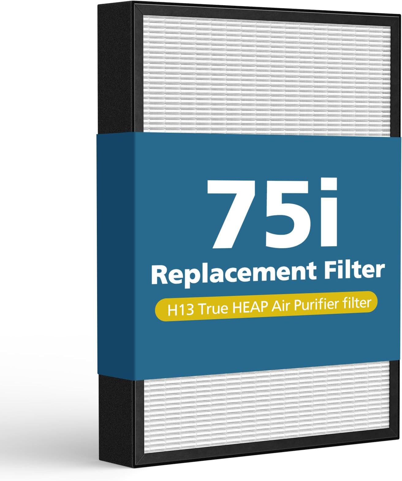 True HEPA 75i Replacement Filter Compatible with 75i A-ir Purif-ier, Compared to Part B7-Fresh, B7-MP-Pet, B7-Pure, True HEPA with Activated Carbon Filter