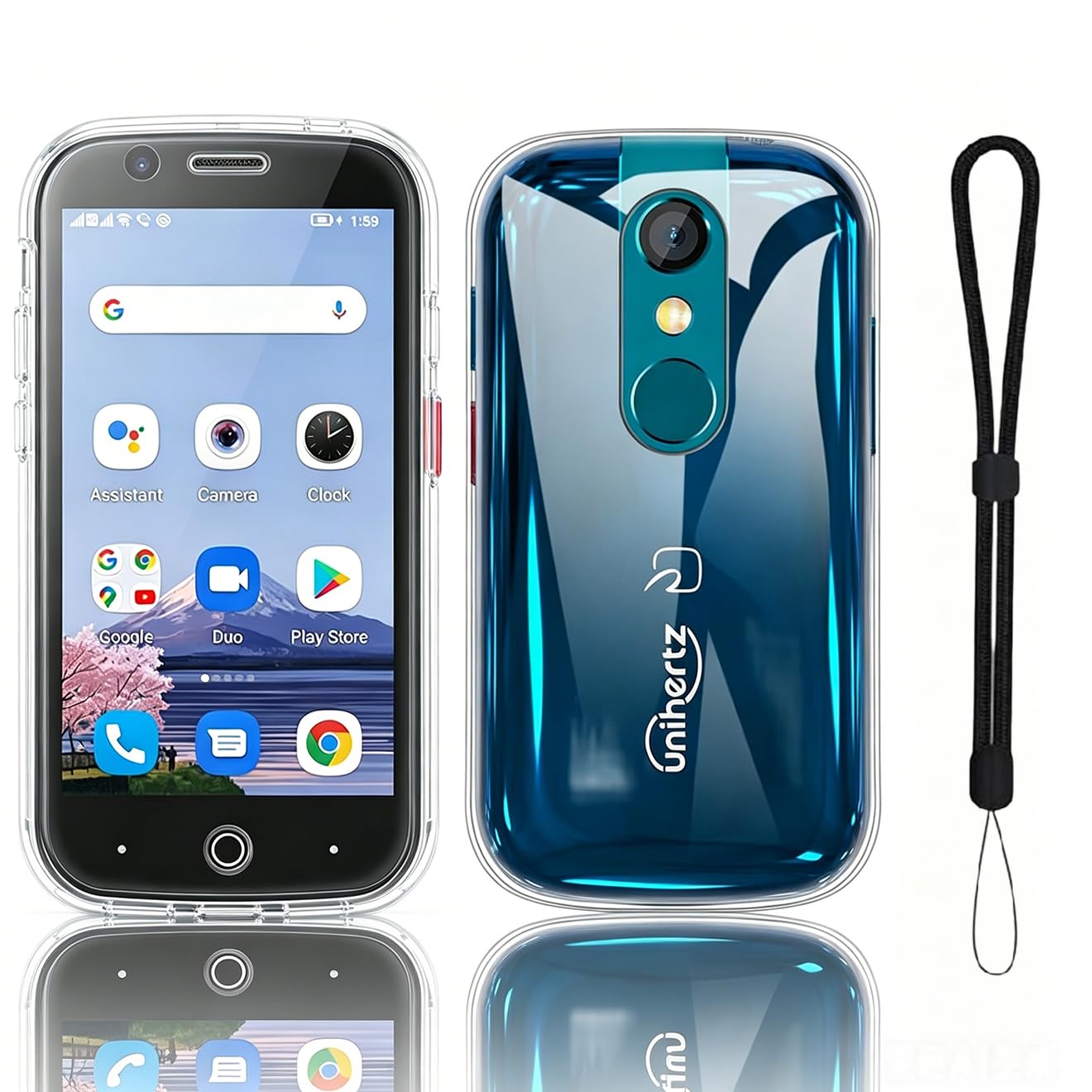 Amazon.co.jp: For Unihertz Jelly 2 ケース クリア 保護カバー