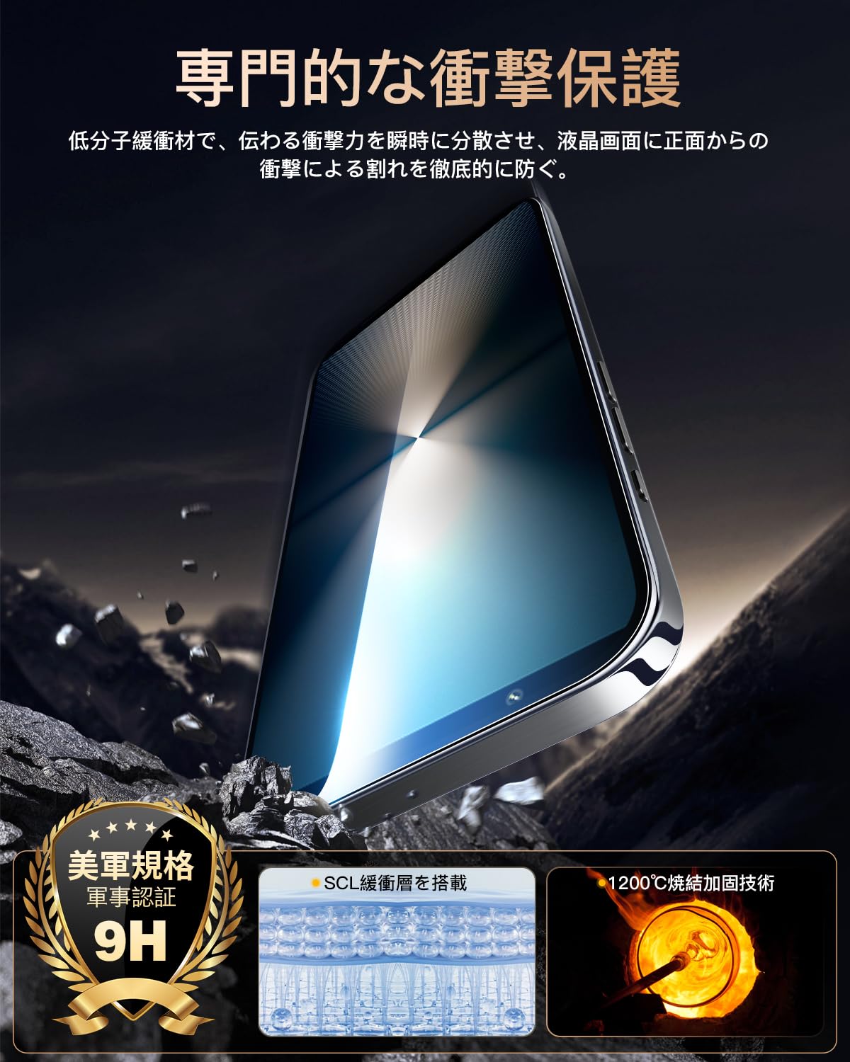 Amazon | 対応 Xperia 1 VI SO-51E / SOG13 / XQ-EC44 ガラスフィルム