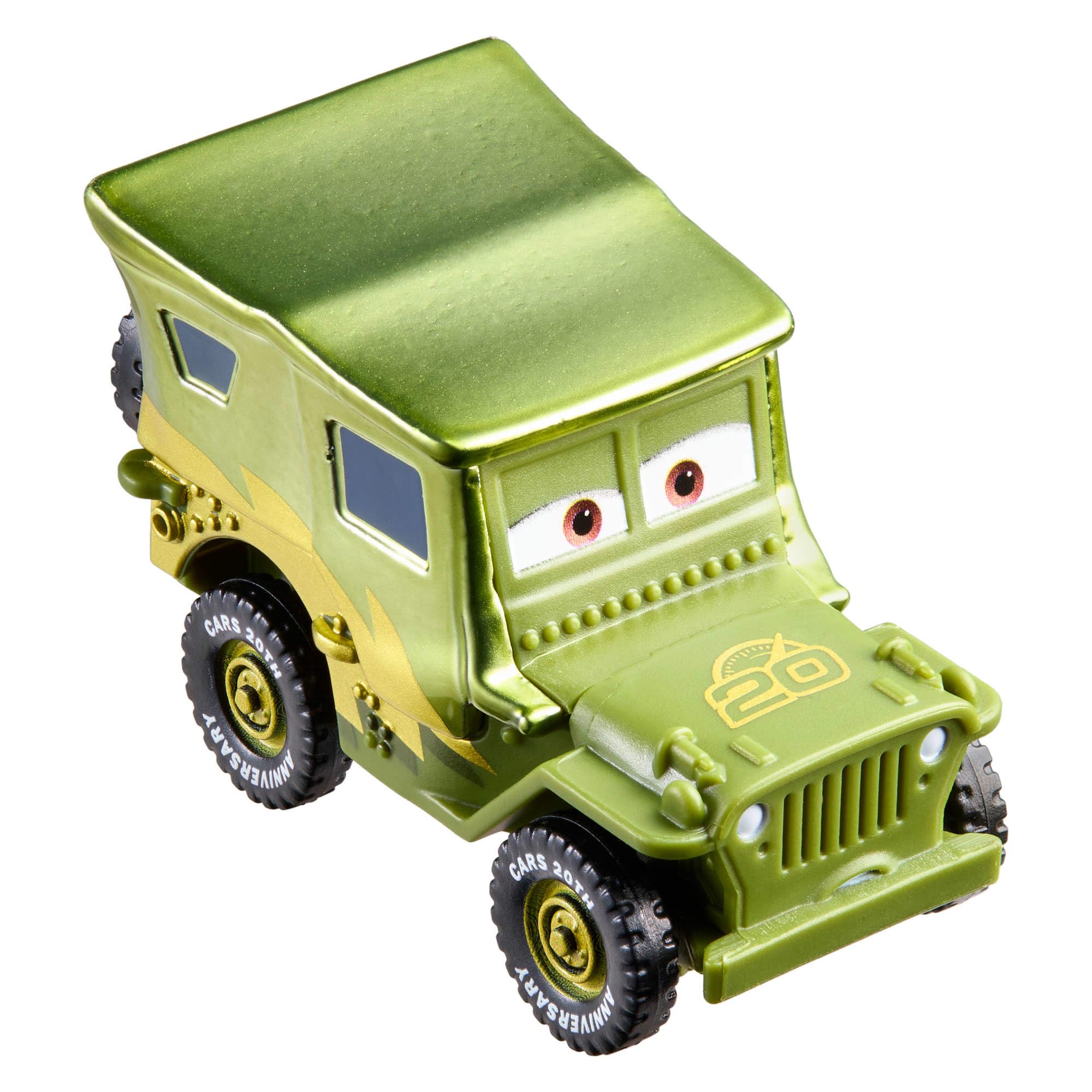 Mattel Disney Pixar Cars - Set Radiator Springs 20° Anniversario, 5 Veicoli dei Personaggi più amati, Saetta McQueen, Mater, Sally, Ramone e Sarge, 3+ Anni, JMJ85