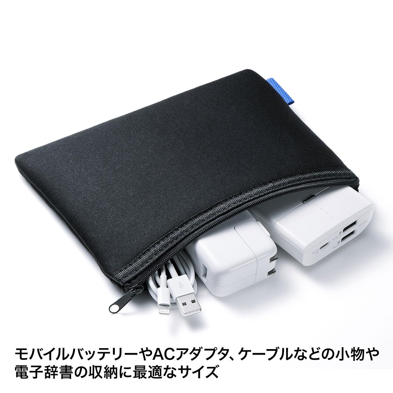 Amazon.co.jp: サンワサプライ マルチクッションケース(ファスナー