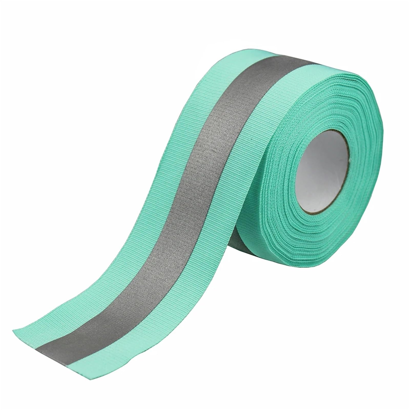 AMZBNEIDI High Visibility Reflective Fabric Tape, Reflective Ribbon Sew On 2m X 50mm Multicolor(Blue-2m)