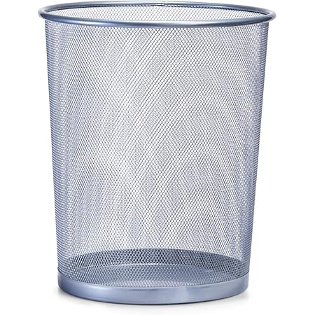 Zeller 17741 Papierkorb, Mesh ø29.5 x 35 cm, anthrazit: Amazon.de
