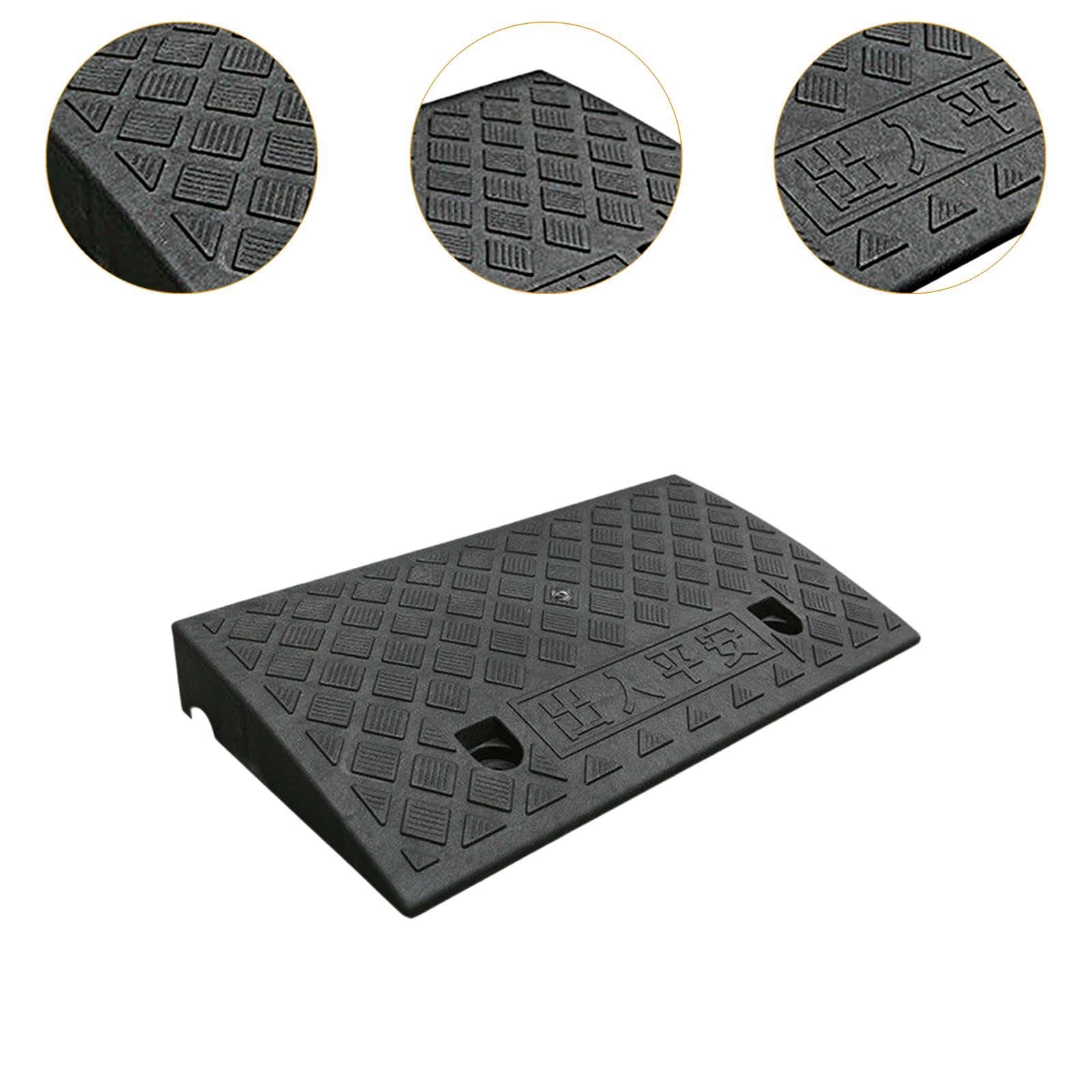 Sharplace Rampa para Vehículos para Uso Doméstico Y Comercial, Alto 7cm Negro