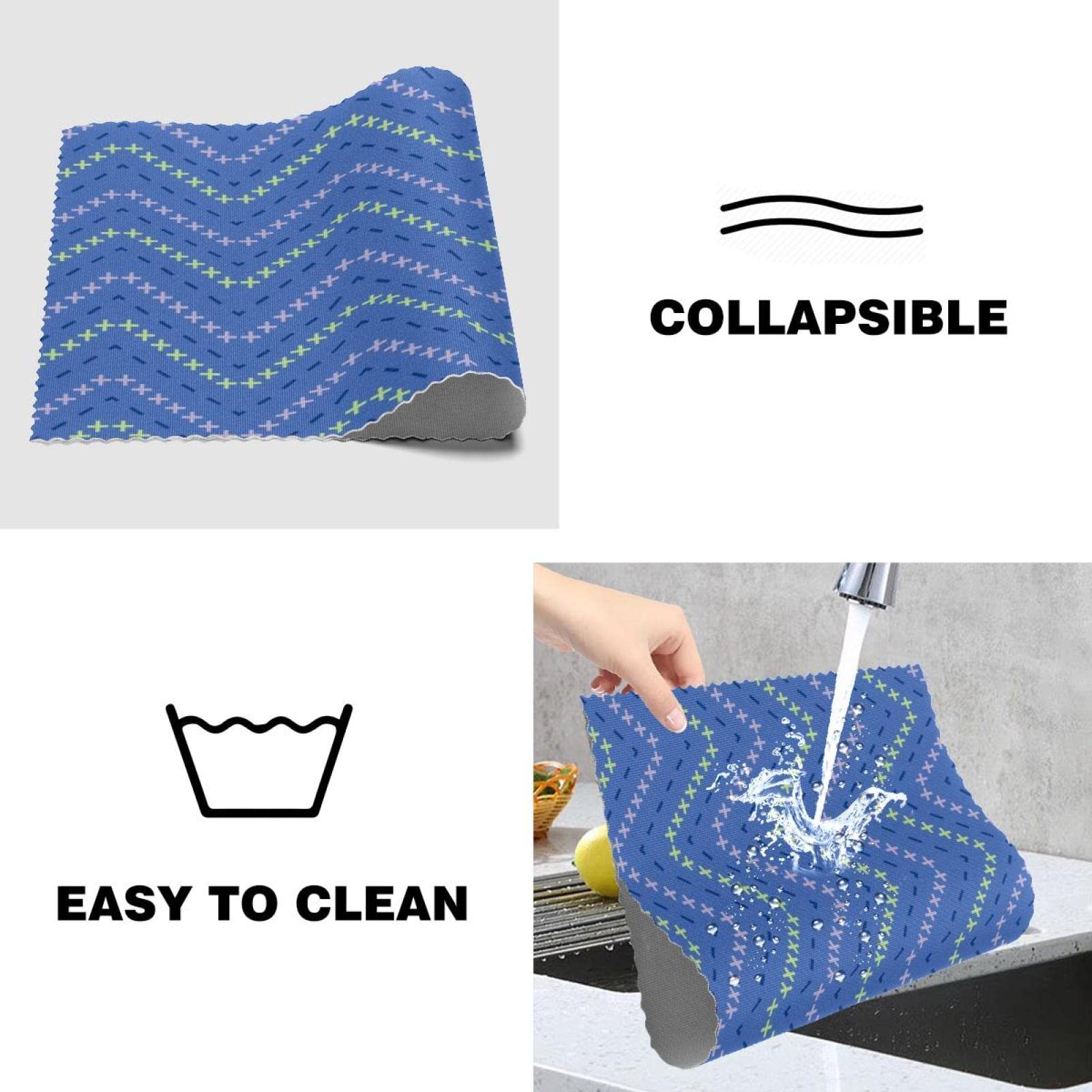 Amazon.co.jp: ランチョンマット ノンスリップランチョンマット 4枚