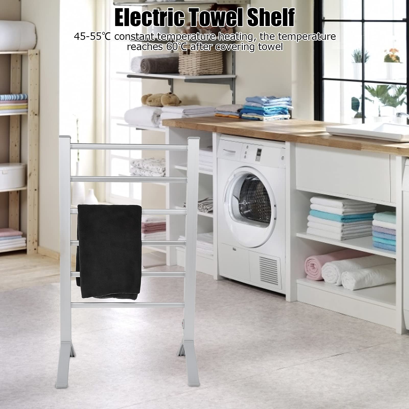 Amazon.co.jp: vipxinshun 電気タオルホルダー、タオル