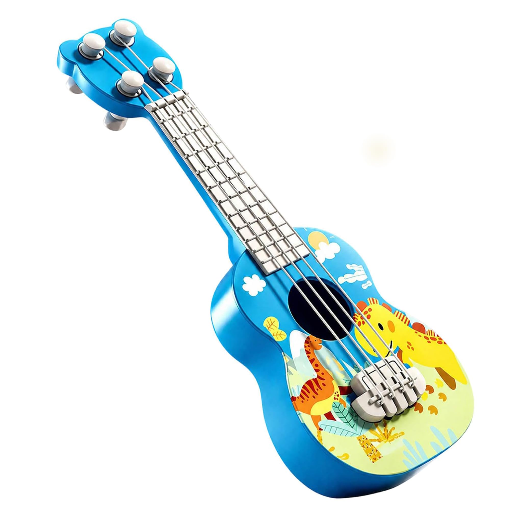 1-Piece Kids Guitar, Toy Guitar and Ukulele for Kids, Mini Musical Instrument for Practice and Display