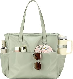 Bluboon Waterproof Beach Tote Pool Bags for Women Ladies Extra Large Carry On Bag With Wet Compartment for Weekender Travel