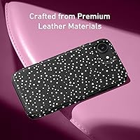 Vista 527 de LETO para iPhone 15 Pro Funda tipo cartera - Tapa tipo folio con patada - Diseños de moda - Tarjetero - Funda protectora para mujeres y niñas - 6.1