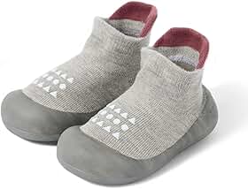 Sapatos de caminhada para bebês, antiderrapante, respirável, com sola de borracha macia, tênis para bebês meninos e meninas