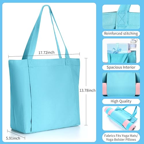 Miniatura 2 de Juego de bolsa de yoga para mujer, incluye esterilla de yoga, bolsa de mano, banda de resistencia para glúteos, calcetines deportivos