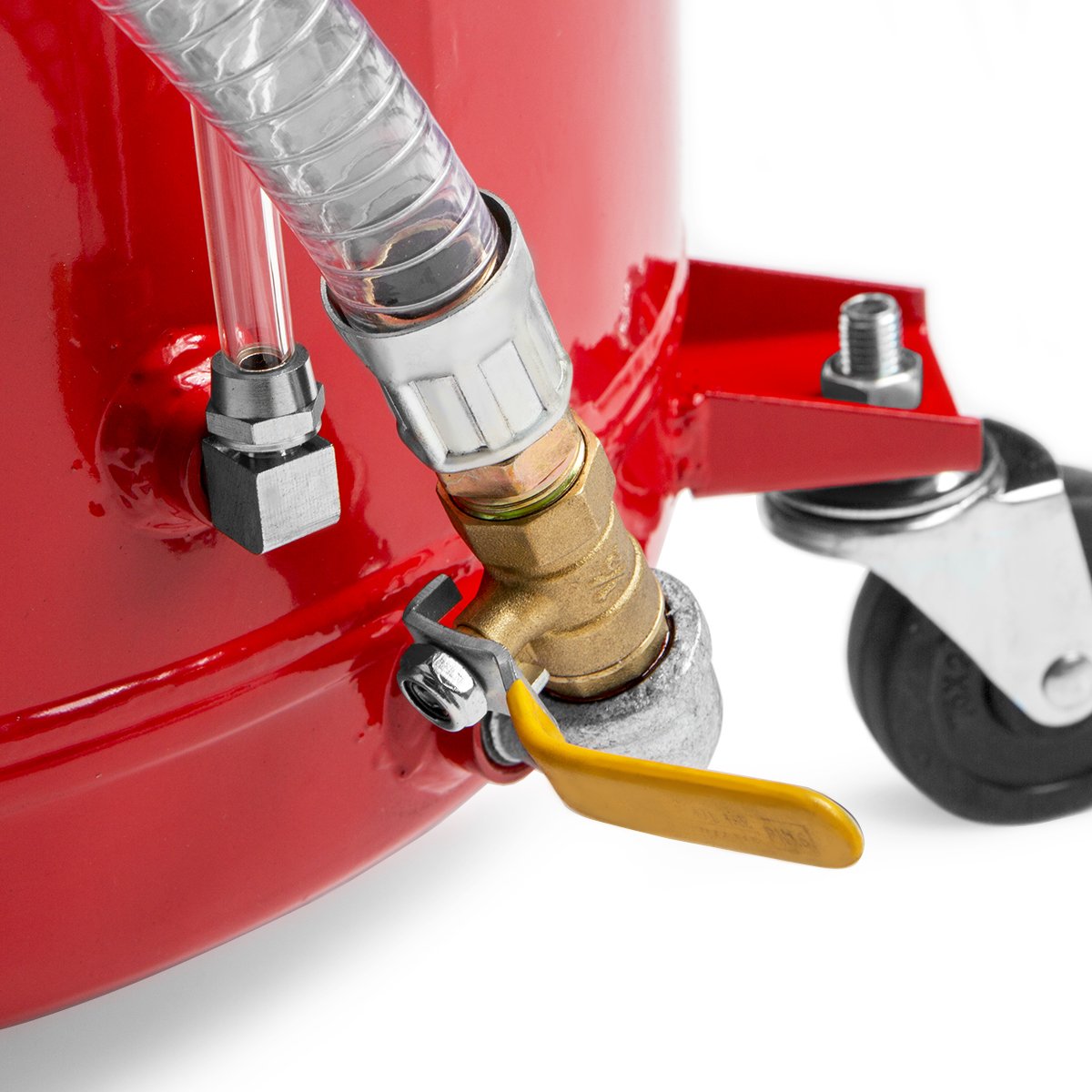 XtremepowerUS Industrial 20 Gallon Portable Waste Oil Drain Tank Air