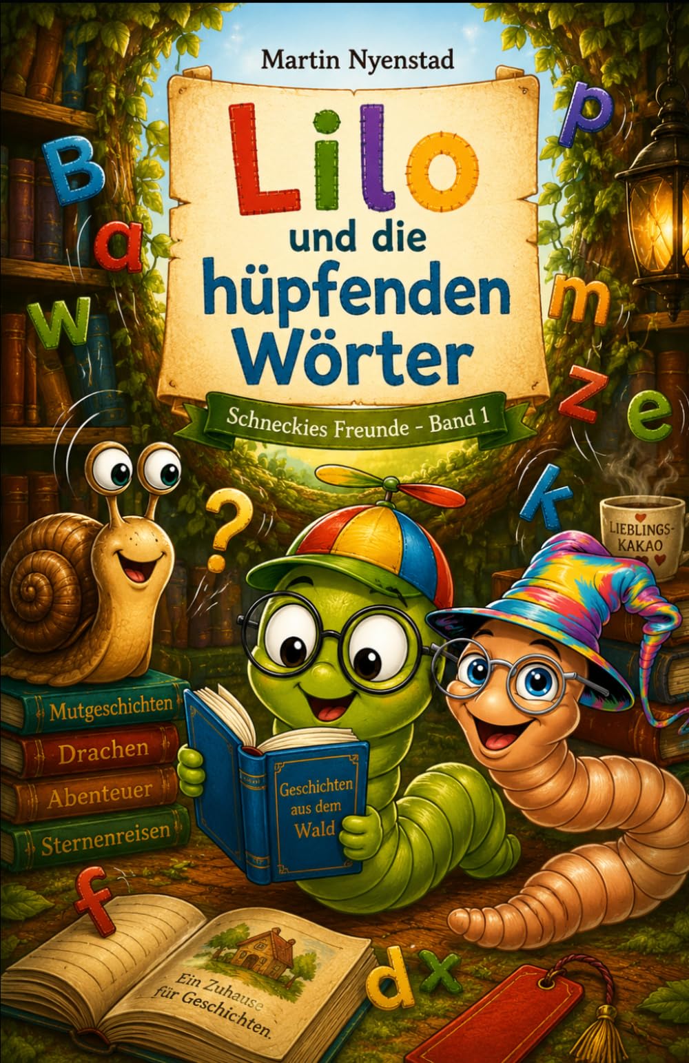 Lilo und die hüpfenden Wörter: Ein liebevolles Kinderbuch über Legasthenie, Selbstvertrauen und besondere Stärken (Schneckies Freunde)