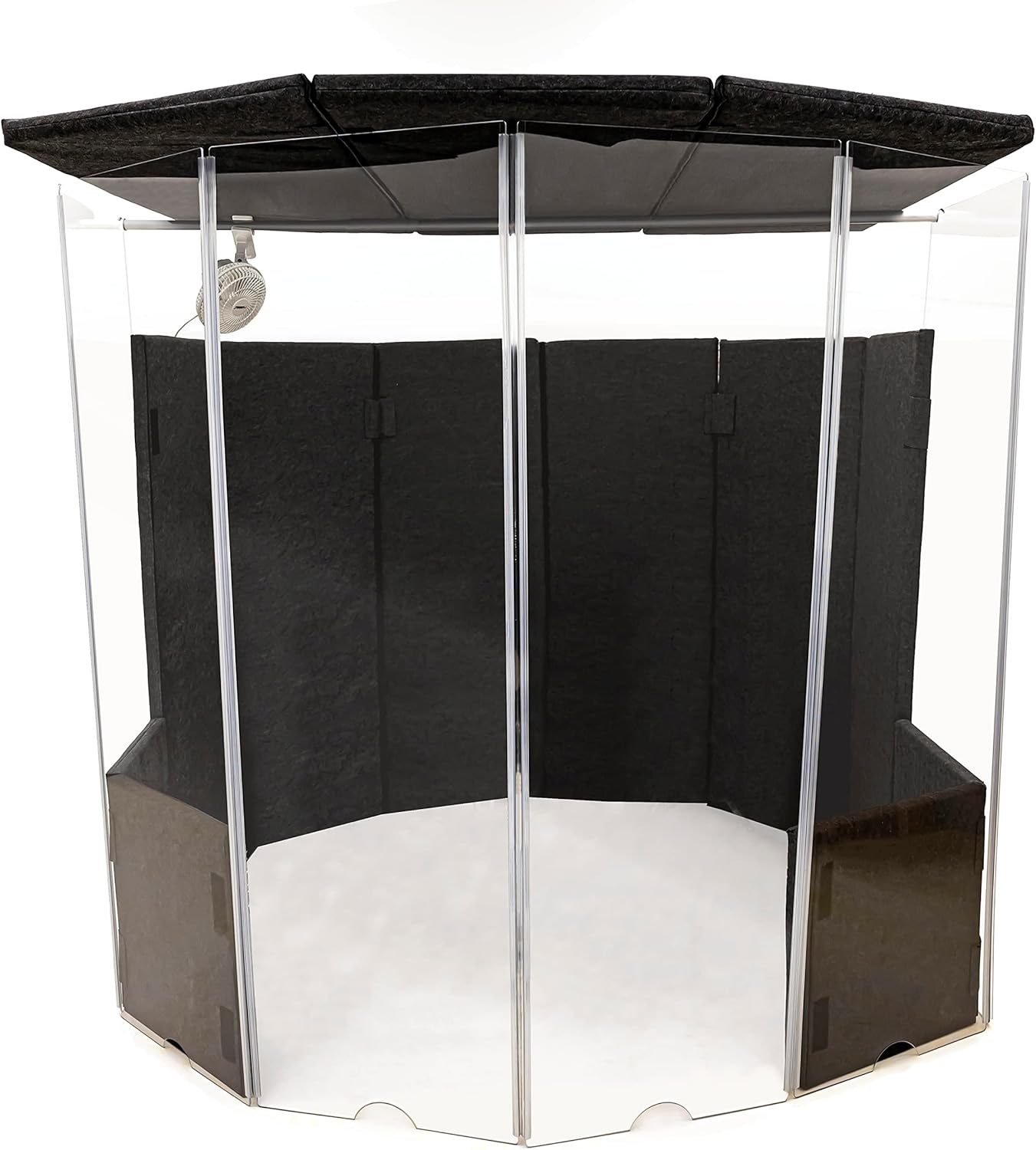 6panel Isolation Booth with 78inch Panels for Drums and