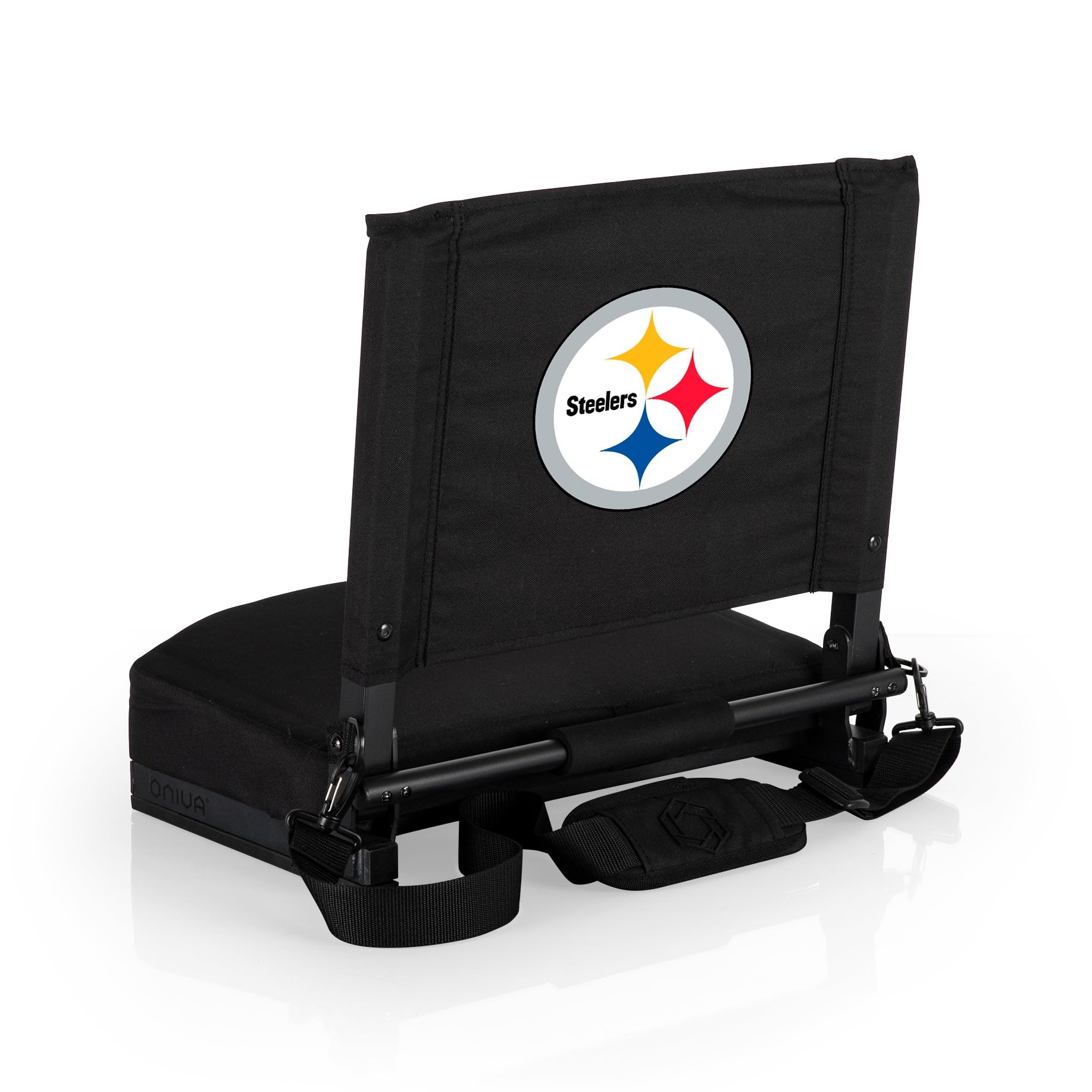 Picnic TIME NFL Unisex-Adult NFL Gridiron Stadium Seat, Lightweight, Portable Folding Chair for Bleachers and Benches