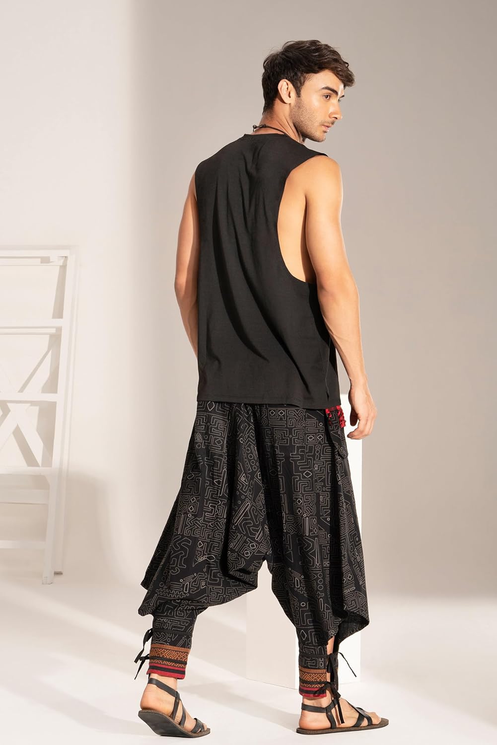 Festival Clothes Tribal Hippie Elephant Pajama Parachute Boho Summer Clothes Yoga Harem Pants for Men