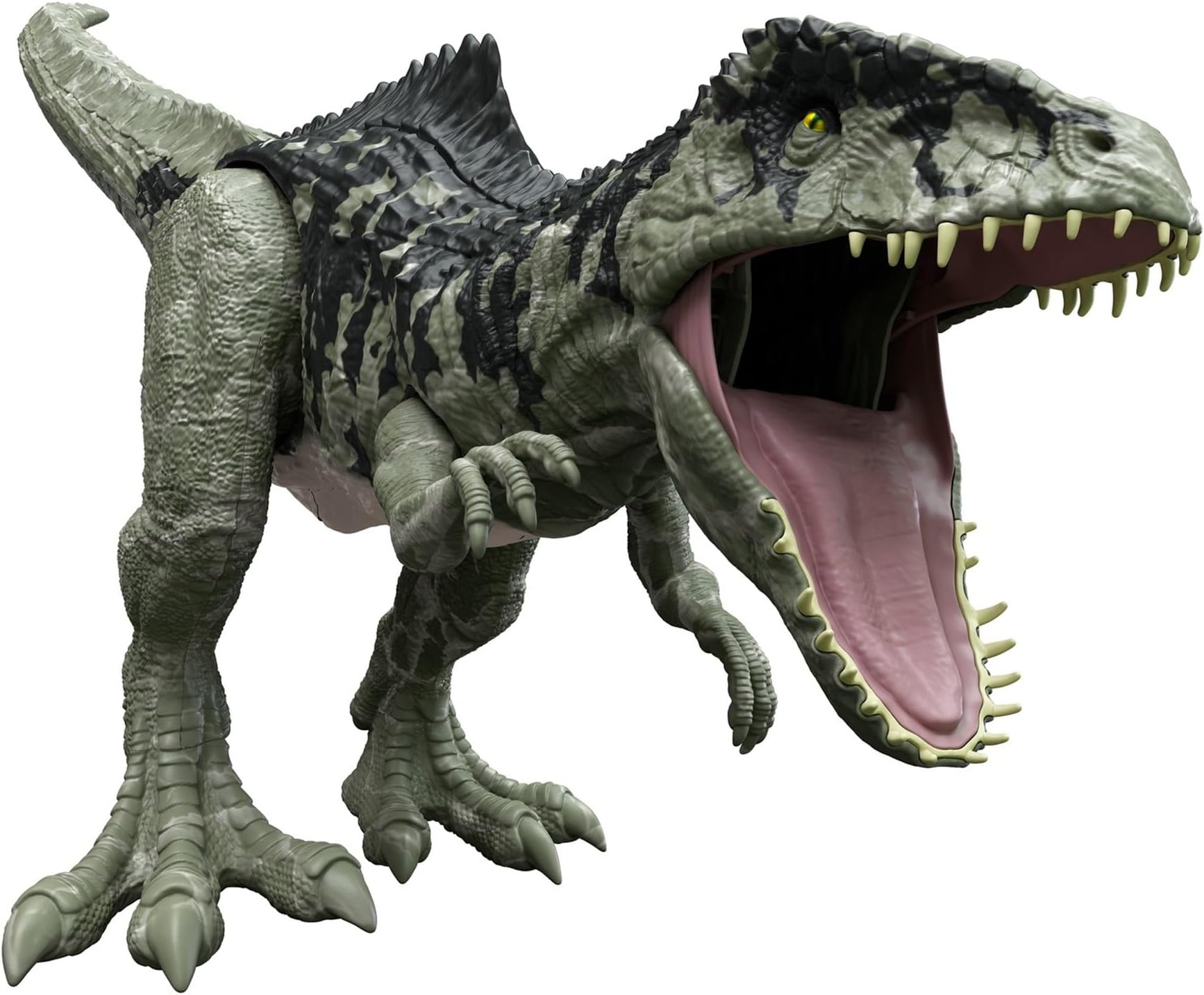 Mattel Jurassic World New Ruler Super Big! Giganotosaurus GWD68, Total Length: Approx. 39.0 inches (99 cm), Dinosaur Toy, 4 years old and up, Present