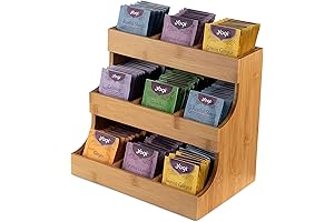 THEODORE Vertical Tea Bag Organizer - The Most Elegant Tea Bag Storage Solution
