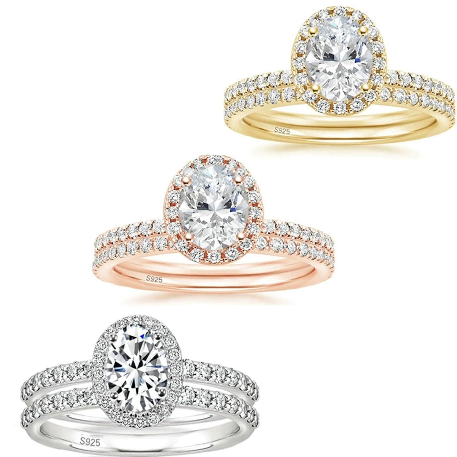 Anillos góticos de plata de ley 925 para mujer, anillo punk rock apilable con circonita cúbica