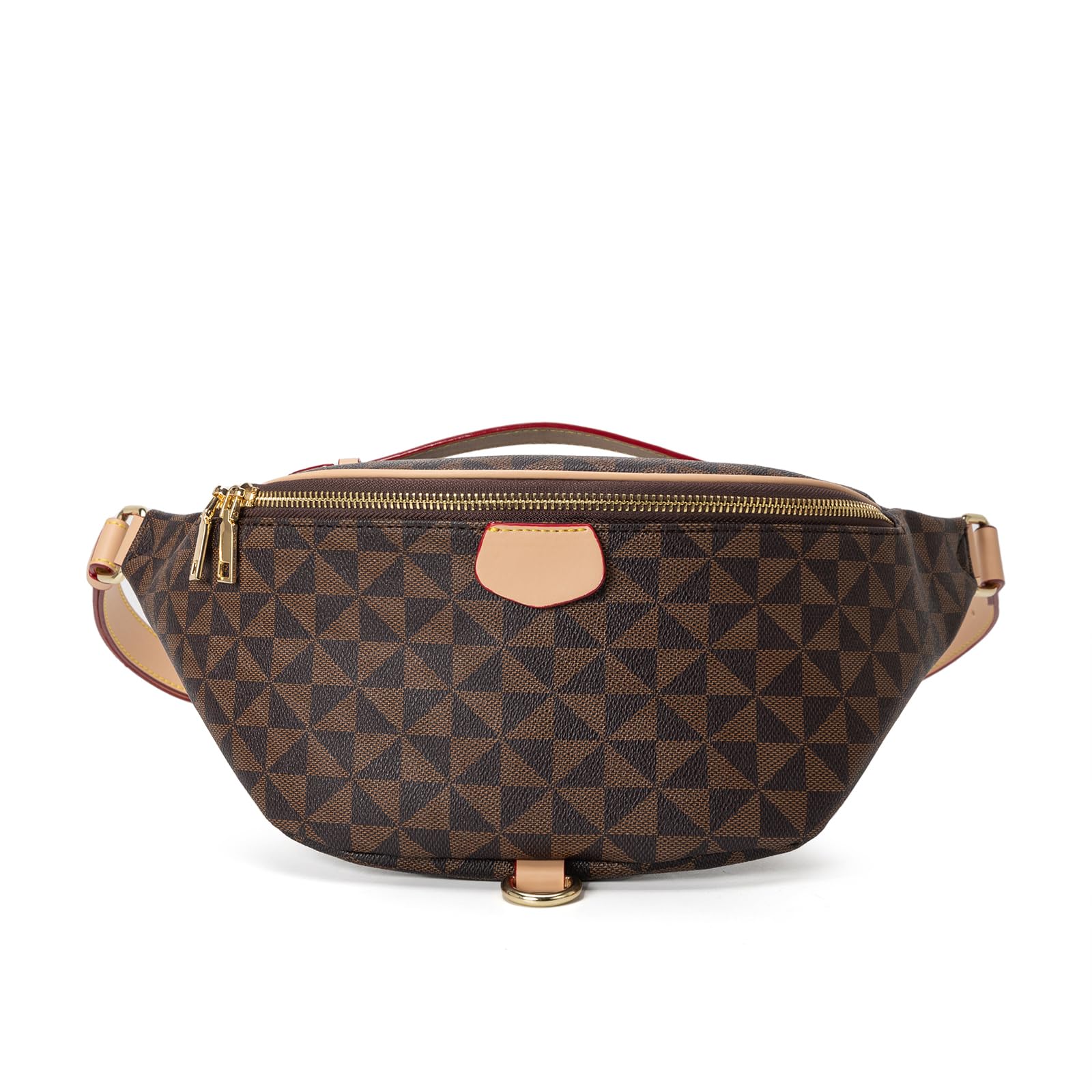 Marsupio Crossbody Bags for Women, Sling Bag for Women Small Belt Chest Bum Bag Marsupio a scacchi per donne Designer