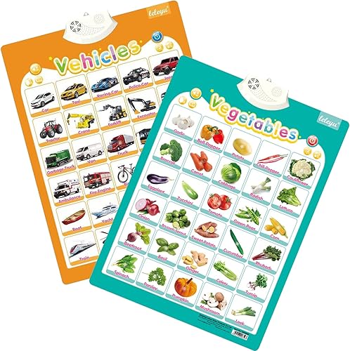 Miniatura 6 de Tabla de pared electrónica interactiva del alfabeto para niños, aprendizaje ABC para niños pequeños, juguetes de aprendizaje para niños pequeños