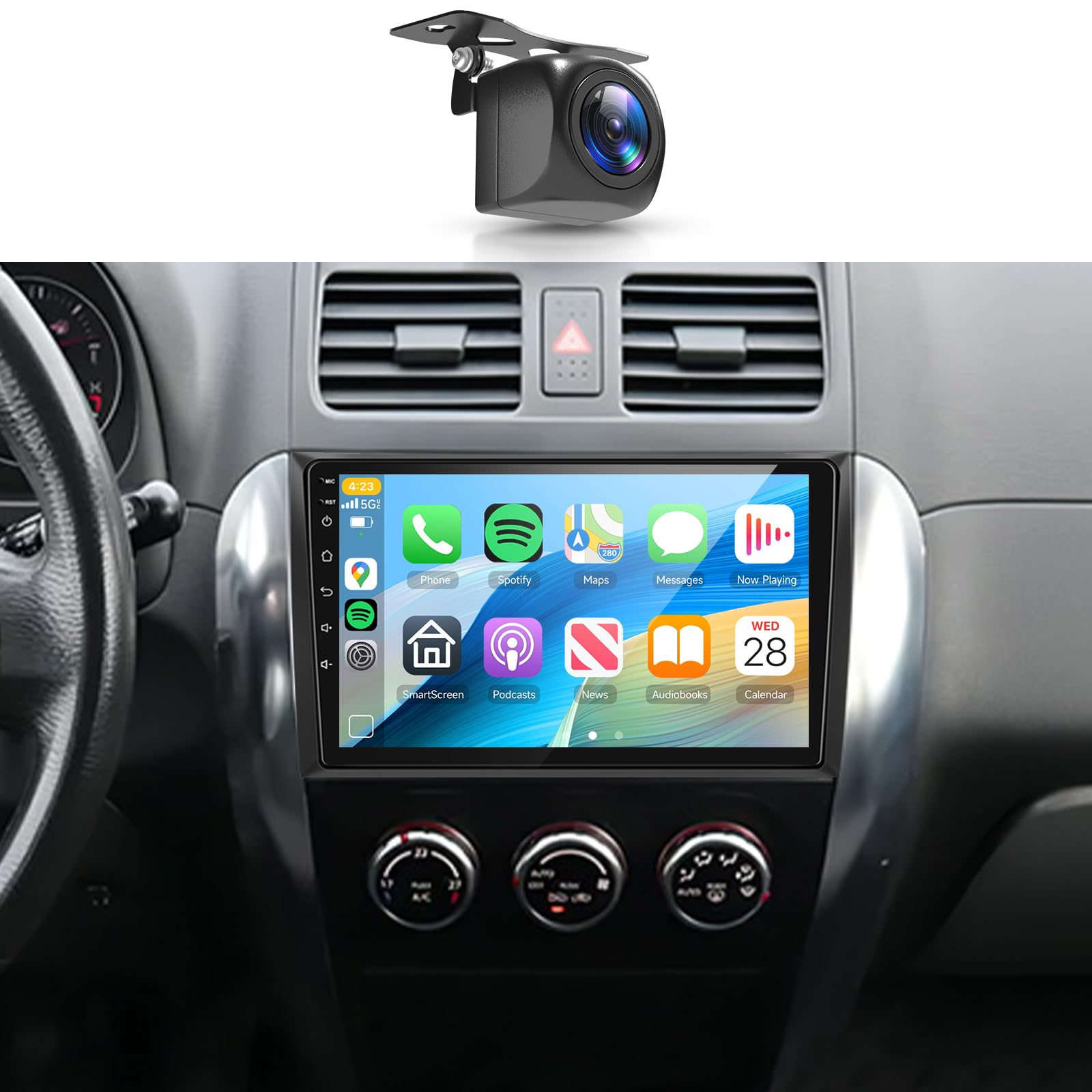 Amazon.com: Car Stereo for Suzuki SX4 2006-2013 [2+64G] Android