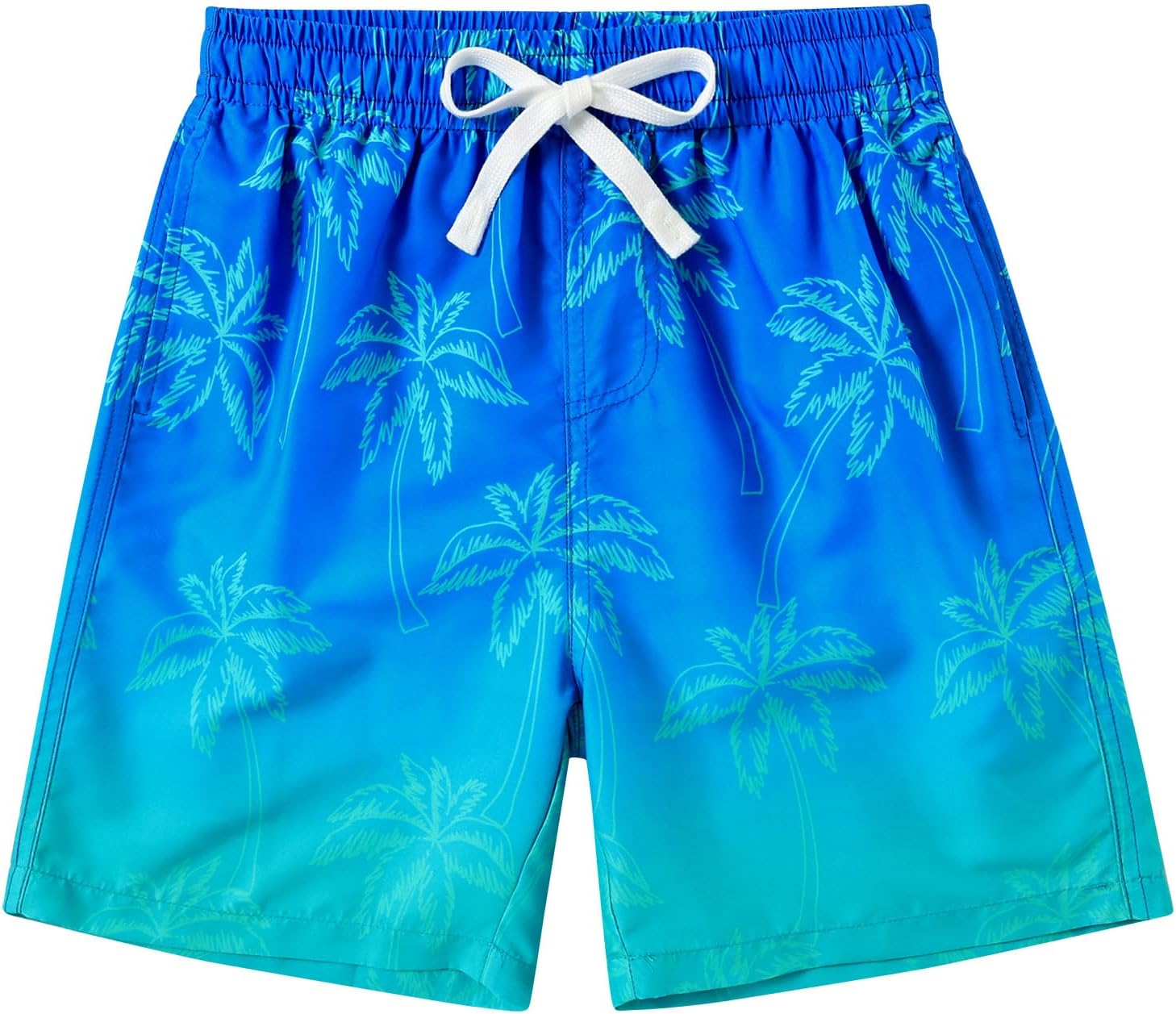 Cozople 7-16T Teen Boys Swim Trunks Quick Dry UPF 50+ Swimwear Bathing Suit for Big Boys Beach Swim Boards Shorts