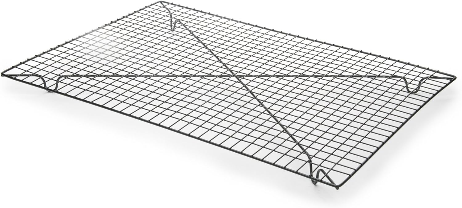 Fox Run Non-Stick Cooling Rack, Iron, 12.5-Inch x 18-Inch Non-stick, 18" x 12.5"