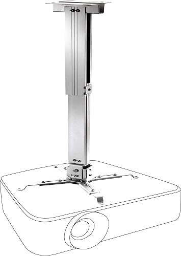celexon Support Plafond projecteur Universel MultiCel Argent 