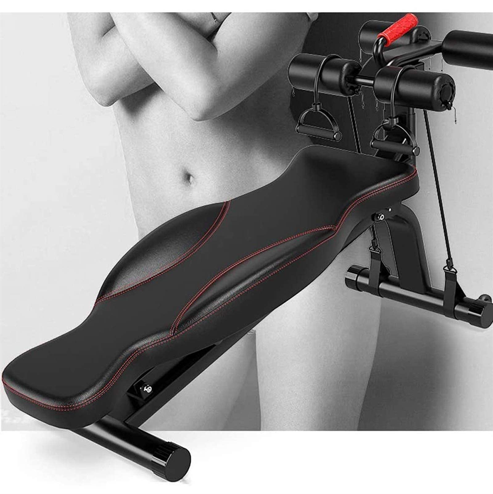 Ławka do ćwiczeń, ławki fitness Ławka do hantli Krzesło do fitnessu Domowa wielofunkcyjna deska do brzuszków Sprzęt do ćwiczeń mięśni brzucha Składany stół do ćwiczeń