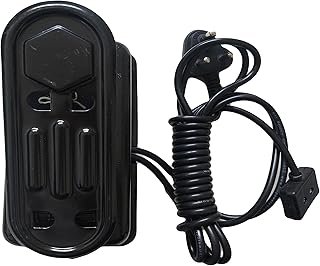 Plan4Buy Black 3 Pin Sewing Machine Foot Controller, Speed Controller, 220-240 Volts