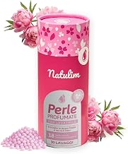 NATULIM Perfume Beads for Washing Machine - Long Lasting Fragrance - Chemical Free - Suitable for Sensitive Skin - 30 Washes - Floral Fragrance