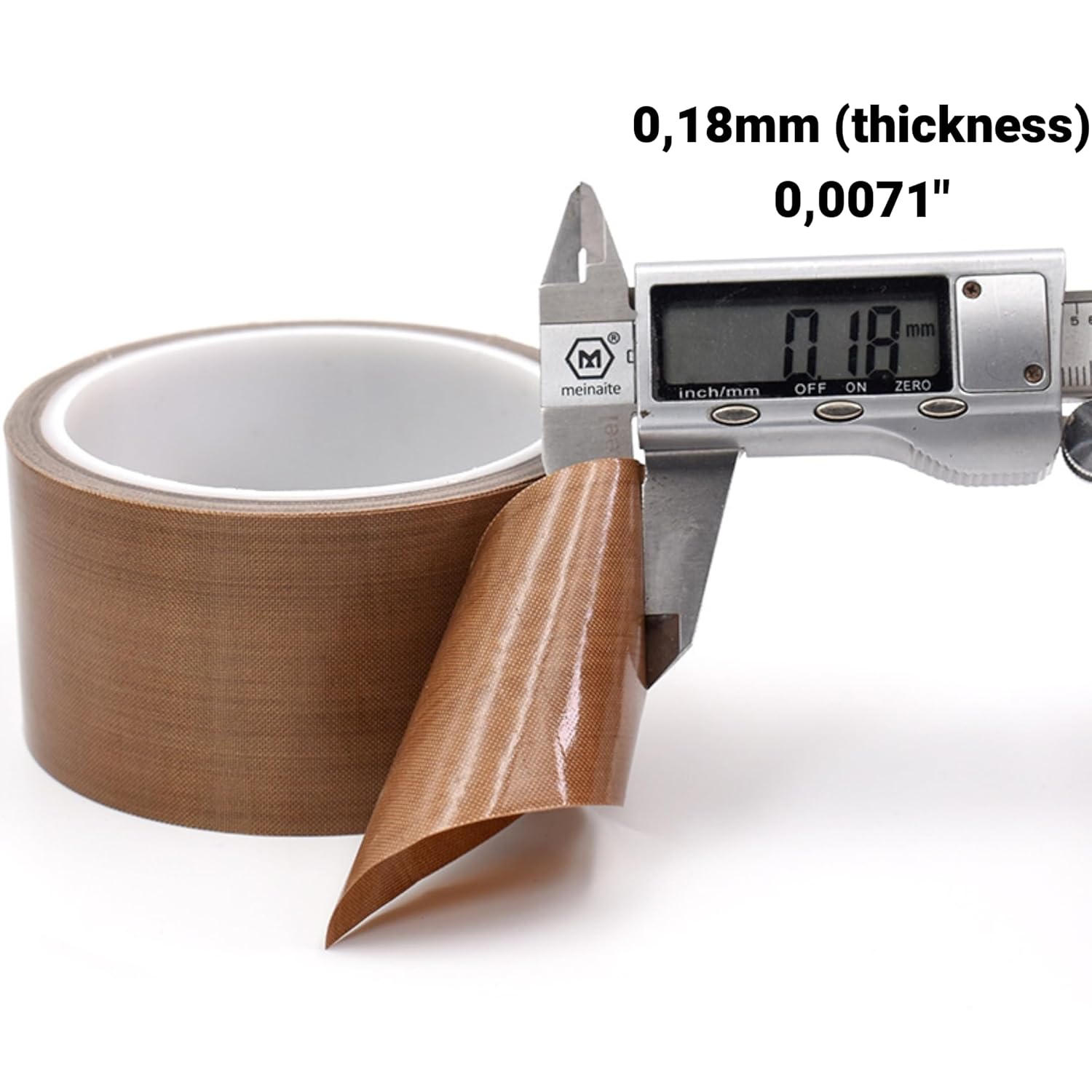 Teflon Tape Sealer 1/2 in 30 ft Fabric PTFE Tape for Hand or Vacuum Impulse Sealer Machine, Adhesive Tape for FoodSaver Seal A Meal Weston Low Friction Tape High Temp Adhesive Tape