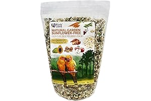Birds LOVE Conure Food: Scrumptious All Natural Garden Blend for Joyous Beaks (2lb)