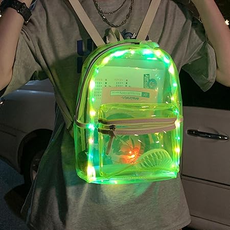 clear plastic backpack amazon