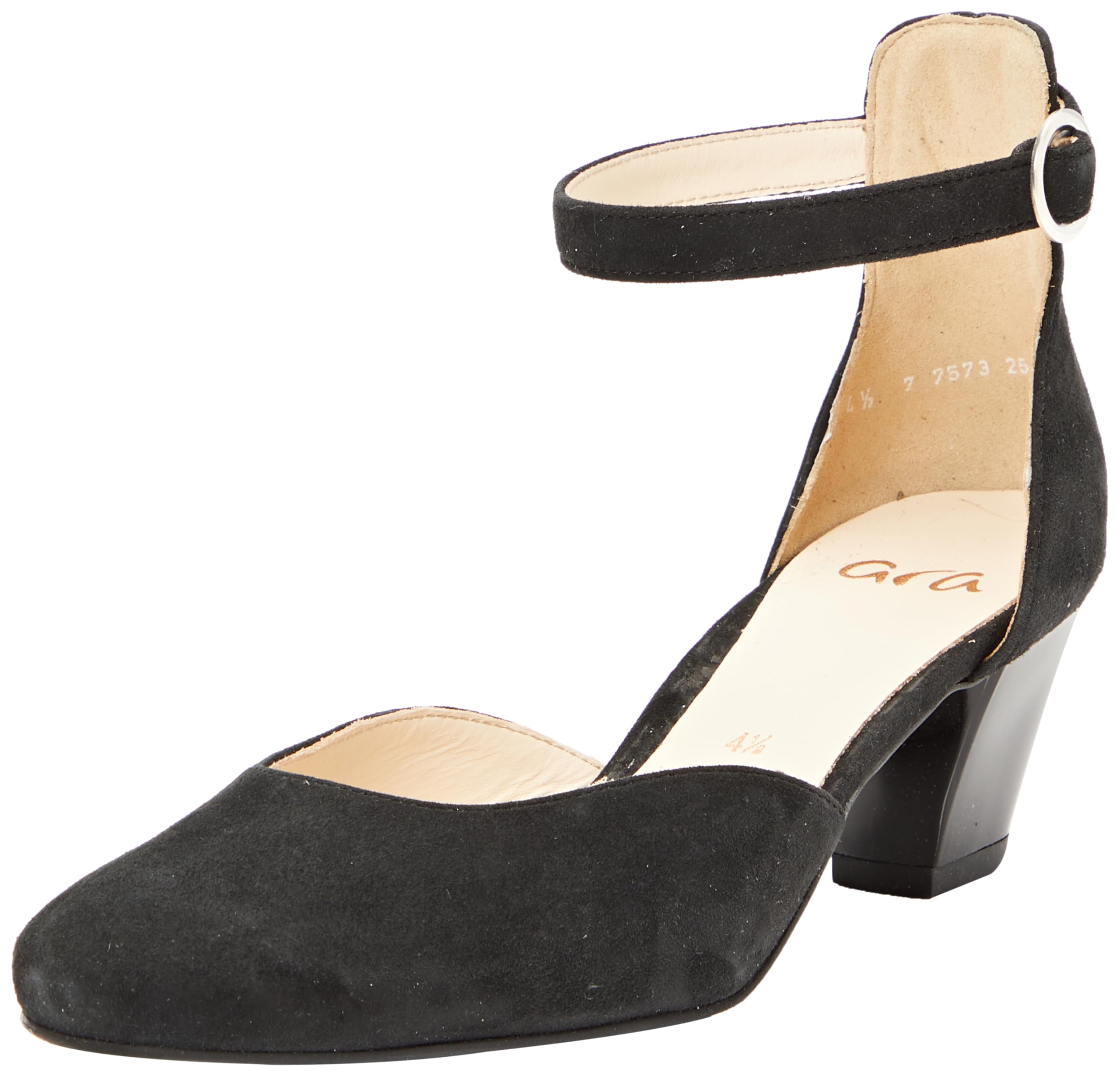 ARA Women's Toulouse Pump, Black, 4.5 UK
