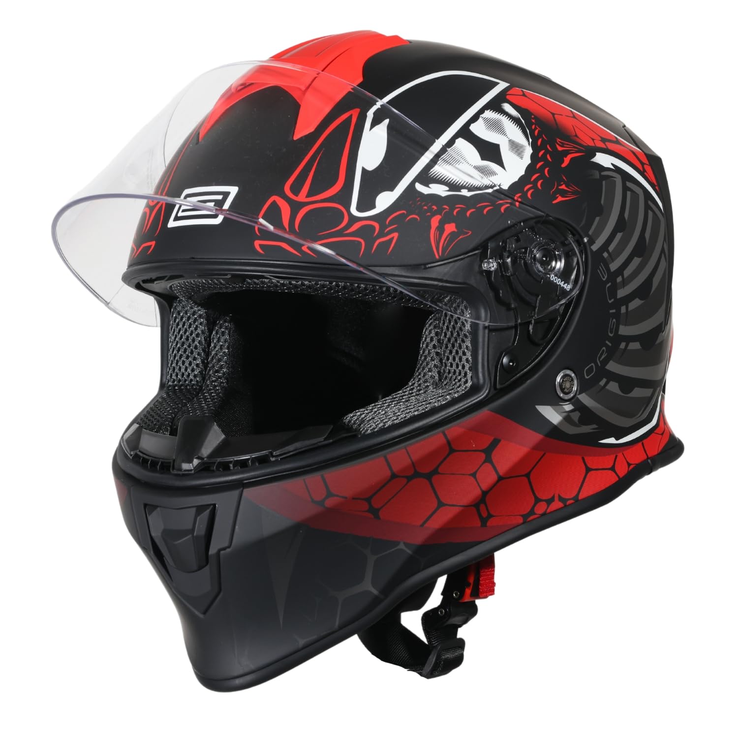 ORIGINE On Road Casco Integrale Casco Moto con Ventilazione ECE