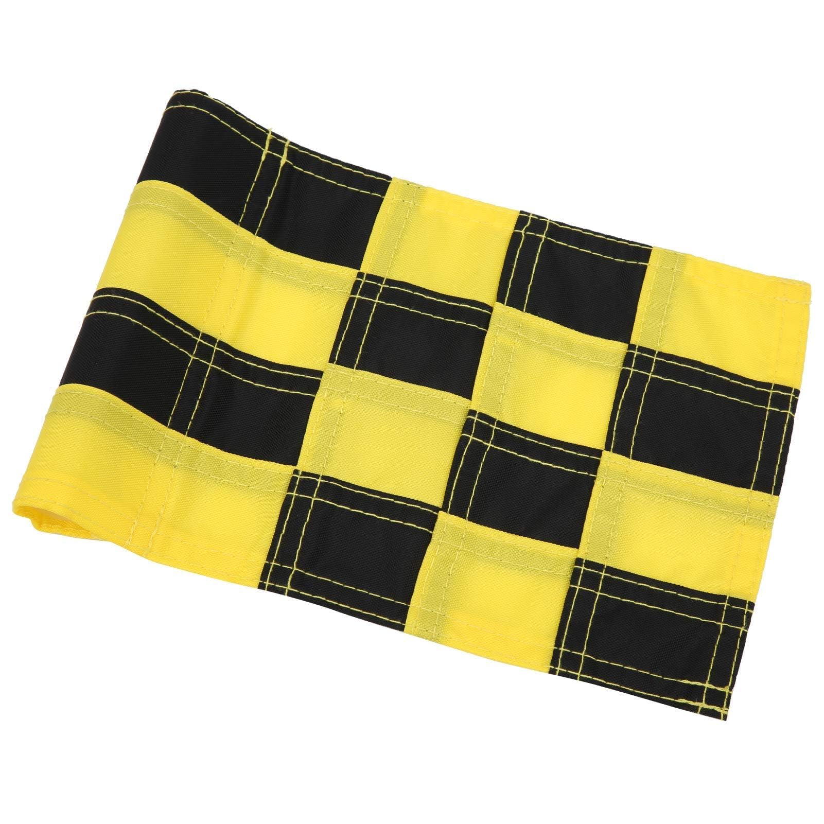 Drapeau de Golf, Damier arrière-Cour Pratique Trou de Golf pôle Tasse Drapeaux Golf Putting Drapeaux Verts Drapeaux pour intérieur extérieur arrière-Cour