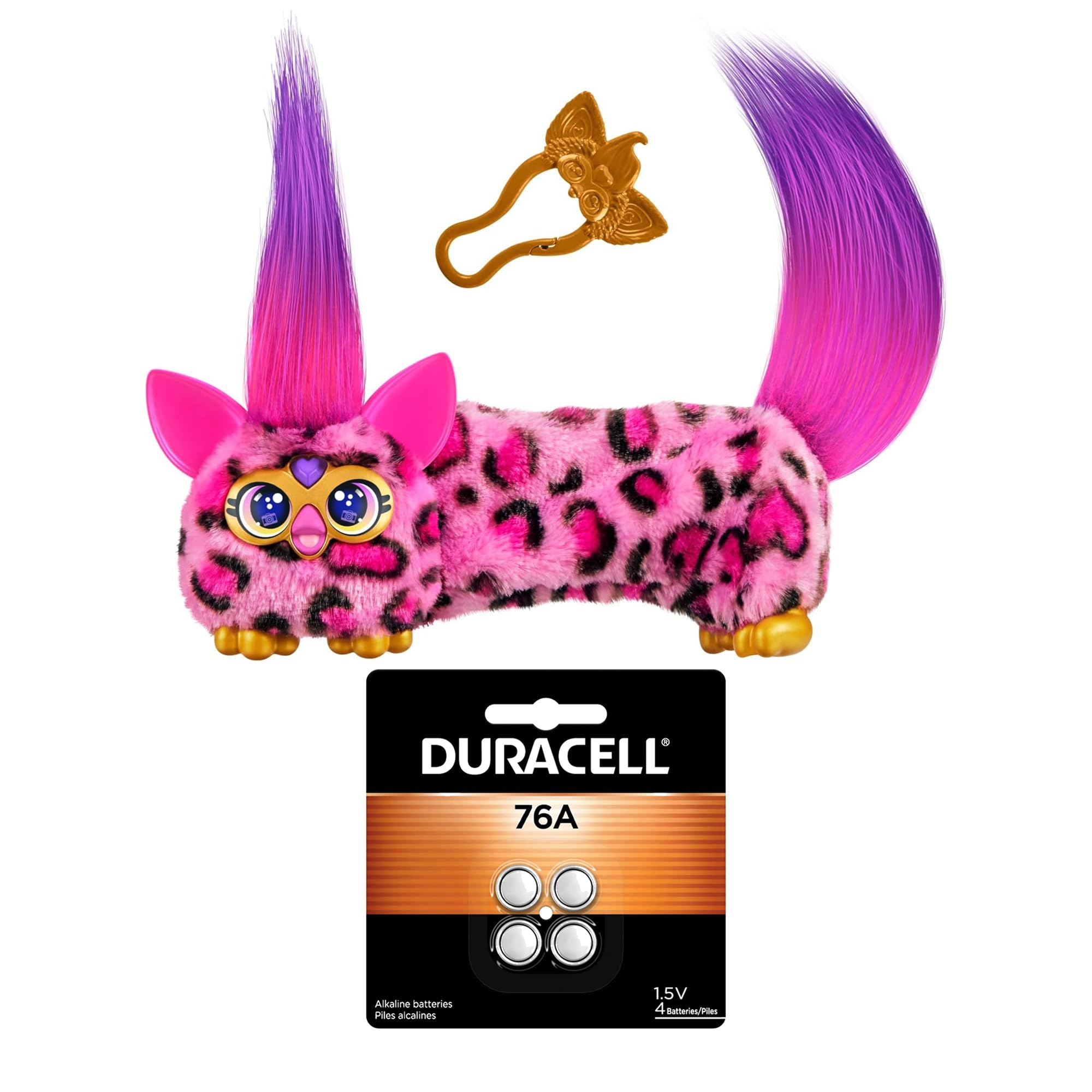 Amazon.com: Furby DJ Furblets Kitt-Ee-Luv Mini Electronic Plush