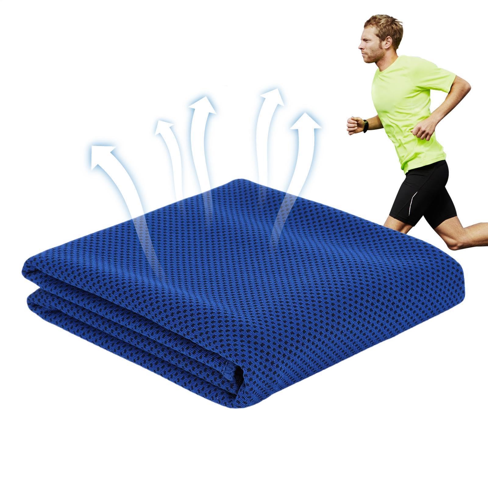 Ręcznik chłodzący na szyję, 30 x 81 cm, miękki, oddychający, do uprawiania sportu, jogi, siłowni, golfa, kempingu, biegania, fitnessu, treningu, innych aktywności