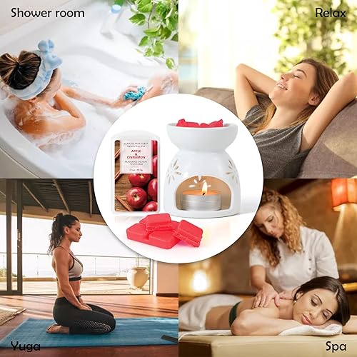 Miniatura 6 de STRN Cubos de cera para derretimiento, cera para derretir perfumada, cubos de cera para calentador de cera, cera para derretir velas, cera perfumada