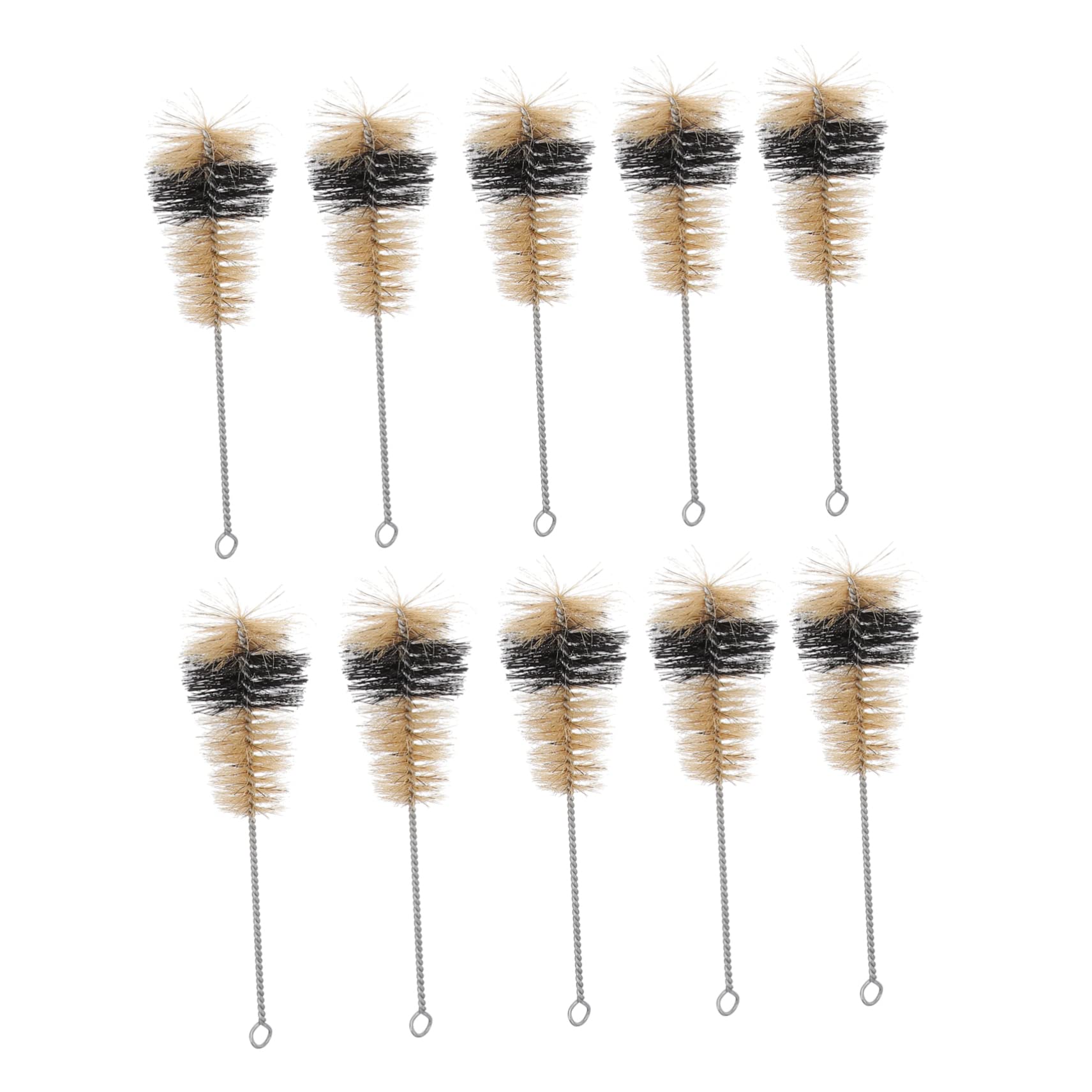 Cabilock 10pcs Laboratory Flask Cleaning Brush Flexible and Easy to Use for Chemical Experiments and Teaching Instruments