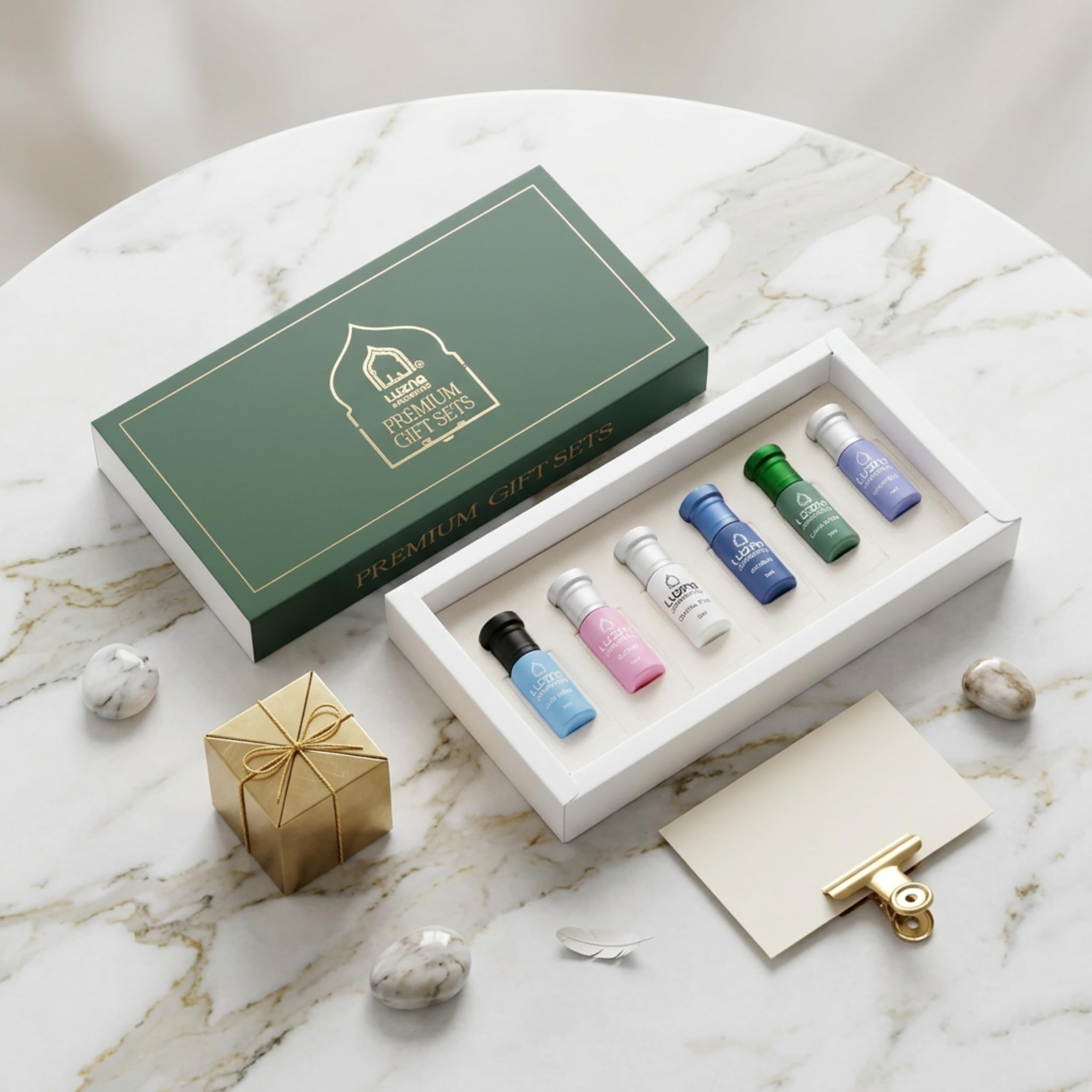 Premium Attar Perfume Gift Set for Men & Women (6 Pieces) | Ideal Gift for Him & Her | ASQ Sport, Bloom, Crystal Oud, Ocean, Oud As Sultan & Velvet Ouds | Long-Lasting Alcohol-Free Attar Perfume Oils (3ml each)-image-21