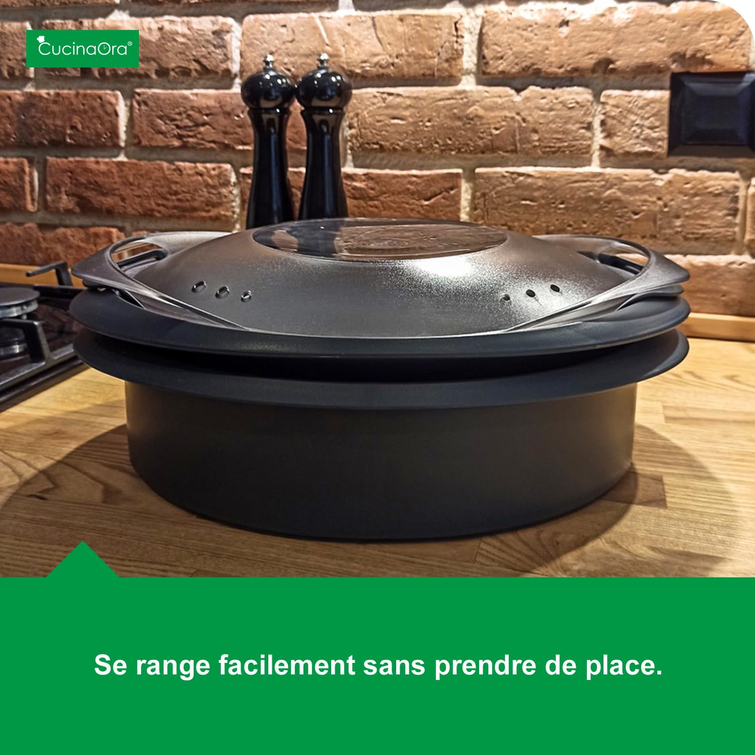 Insert Varoma pour Thermomix TM6/TM5/TM31, accessoire Thermomix sans BPA | Accessoire de cuisson à la vapeur pour augmenter la surface de cuisson, compatible avec le lave-vaisselle, fabriqué dans l’UE