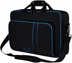 Alltripal Carrying Case Compatible with PlayStation 5 Console, Case Travel Bag & Protective Shoulder Storage Bag for PS5 Disc/Digital Edition Headset/Controller/Stand/Game Cards & Accessories